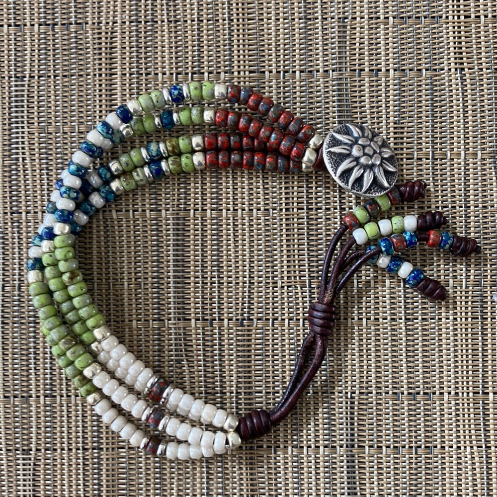 Beaded Indian style bracelet